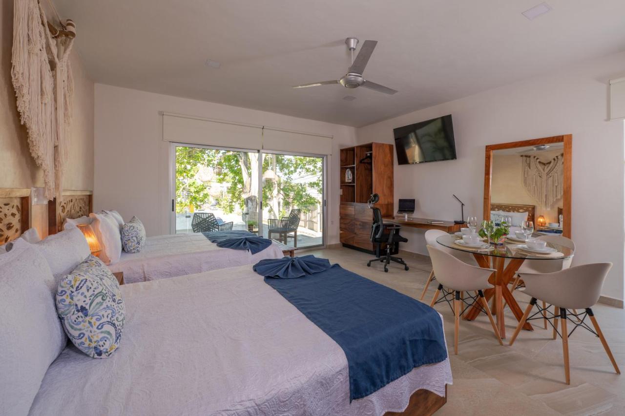 Apartamento Casa del Arbol WIFI 100MB! Tulum Exterior foto